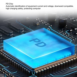 Type C to Magnetic Adapter Magnetic USB C Adapter Strong Suction PD Fast Charging T Tip