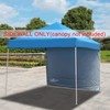 ABCCANOPY Instant Canopy SunWall for 10x10 Feet, 10x20 Feet Straight