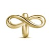 CHAMOON Limitless Infinity Charm 18K Gold Plated Silver 31001, Sterling