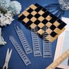 BENECREAT Acrylic Weaving Needles, 1.5/2/ 2.5/ 3cm Clear Knitting Board