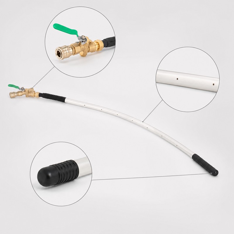 Portable Radiator Cleaning Tool 60CM - Extended Reach High Pressure