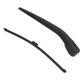 Rear Windshield Wipers Blade Arm Set for Volvo XC90 2016-2018 Back Glass Wiper Arm Blade Replacements All Seasons Fit, Replacement OE: 31349857, 31253325