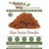 The Spice Way Star Anise - Ground (4 oz) great