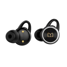 Monster Clarity 101 AirLinks Wireless Earbuds, Bluetooth 5.0 in-Ear Headphones with Charging Case, Stereo Earphones Deep Bass Sound, IPX5 Waterproof, Built-in Mic, Clear Call, Secure Fit for Sports