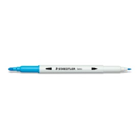 Staedtler Double-Ended Fabric Markers - Decorate T-Shirts, Pillows, Shoes and More, 12 Assorted Colors, 3190 TB12