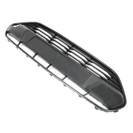 KUAFU Front Grille Compatible with 2014-2018 Ford Transit Connect Bumper Face Bar Grille Grill Replacement for FO1036172C DT1Z17E810B Black
