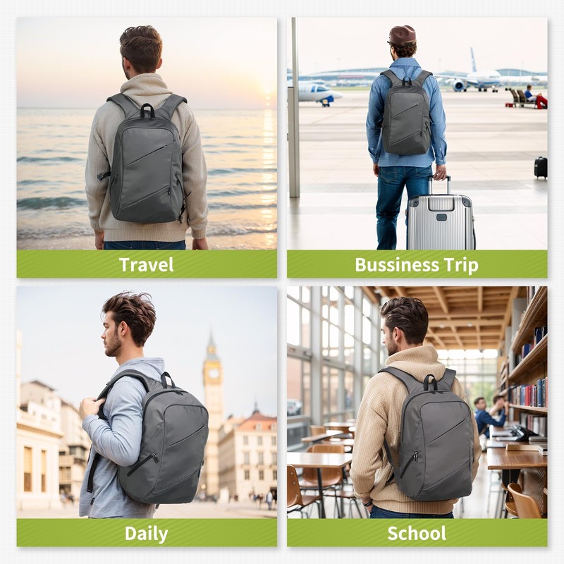 DTGN Travel Backpack Laptop Backpack, 20L Casual Daypack, Weekender Bag