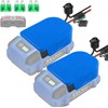 2 Packs Power Wheel Adapter for Kobalt 24V KB624-03 KB524-03