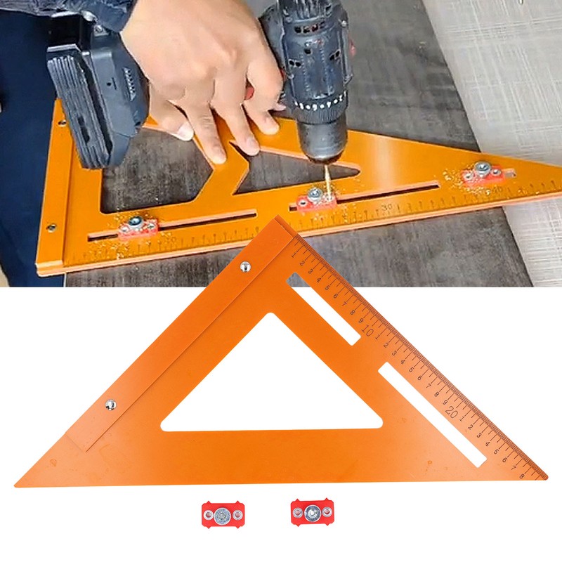 2 in 1 Rafter Square Tool High Accuracy Right Angle