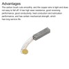 PATIKIL Carbon Brush, 0.7 x 0.2 x 0.2 inches (19