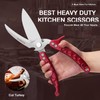 SLEMOON Heavy Duty Poultry Shears Kitchen Salad Scissors for Chicken