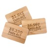 Bread Board with Saying for the 70th Birthday - Tage