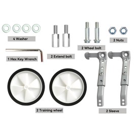 CHILDHOOD Bicycle Training Wheels Fits 18 to 22 inch Kids Variable Bike