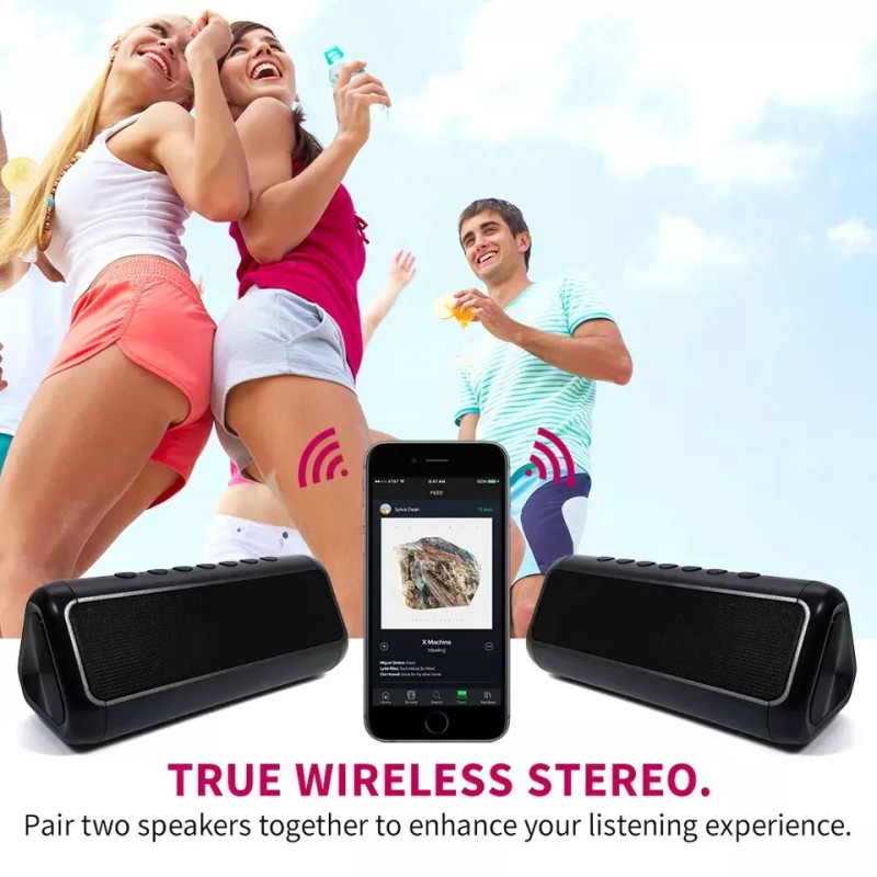 Tronsmart Solar Bluetooth Speaker, Wireless Waterproof Bluetooth Speaker