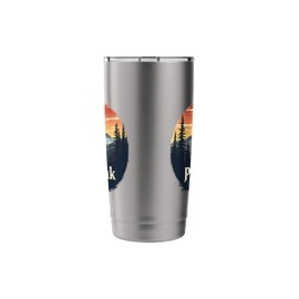 Pikes Peak Majestic Sunset Mountain Road Stainless Steel Insulated Tumbler