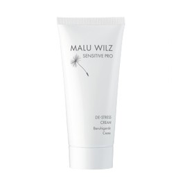 Malu Wilz DE-Stress Cream 50 ml I Skincare Face Care Cream for Gentle Face Cleansing I Protective Face Cleanser with Hyaluronic Acid I Vegan