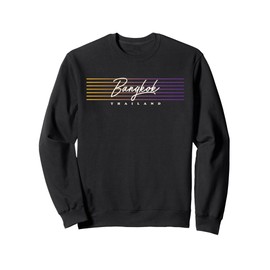 Thailand Nostalgic Retro Style Bangkok Sweatshirt