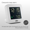 Braun Digital Radio Alarm Clock Central European Time Zone (CET)