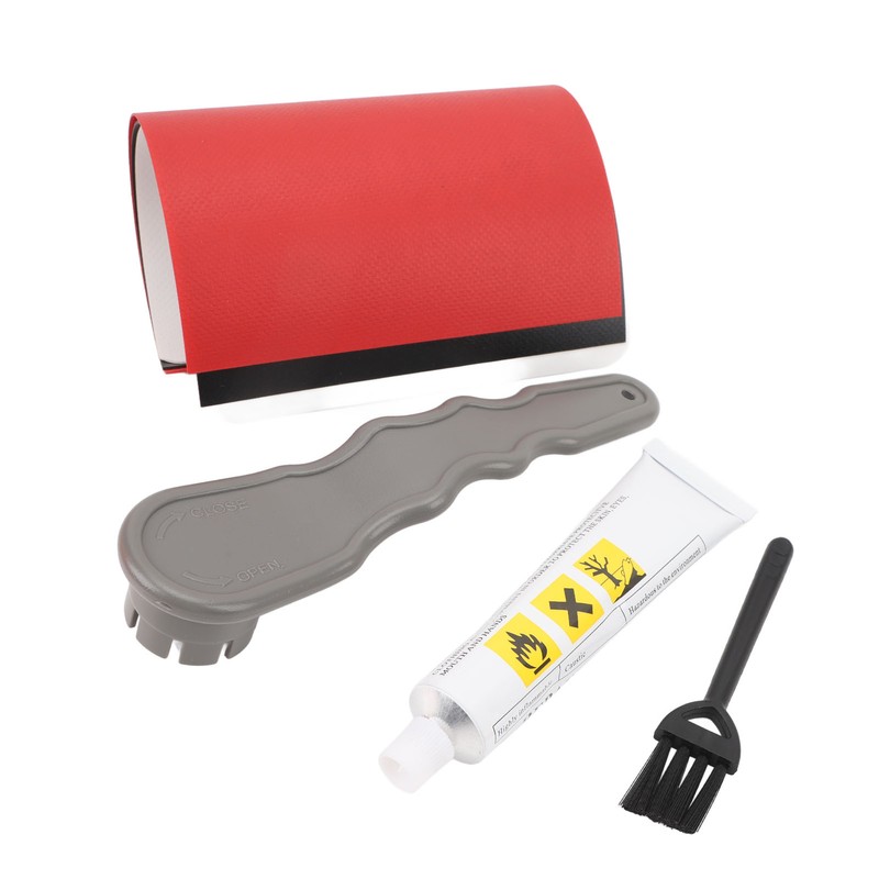 Inflatable Boat Repair Kit PVC 8 Groove Spanner 30ML Glue
