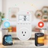 Temperature Controlled Outlet, Briidea Thermostat Outlet Compatible with Window Air