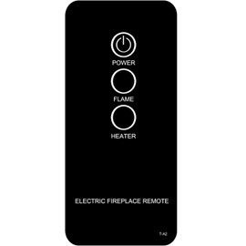Replacement for Twin Star Duraflame Electric Fireplace Stove Heater Infrared Remote Control 23EF020GRA 28EF020GRA 33EF020GRA