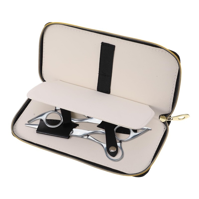 Baluue Professional Barber Scissor Bag Stylist Traveling Case Salon Scissor
