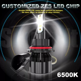 Shyfrult For Nissan Frontier 2005-2022 2023 LED Headlight High Low Fog Light Bulbs Kit 4x