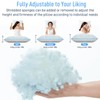 Cooling Pillows Queen Size 1 Pack, Cooling Bed Pillows for