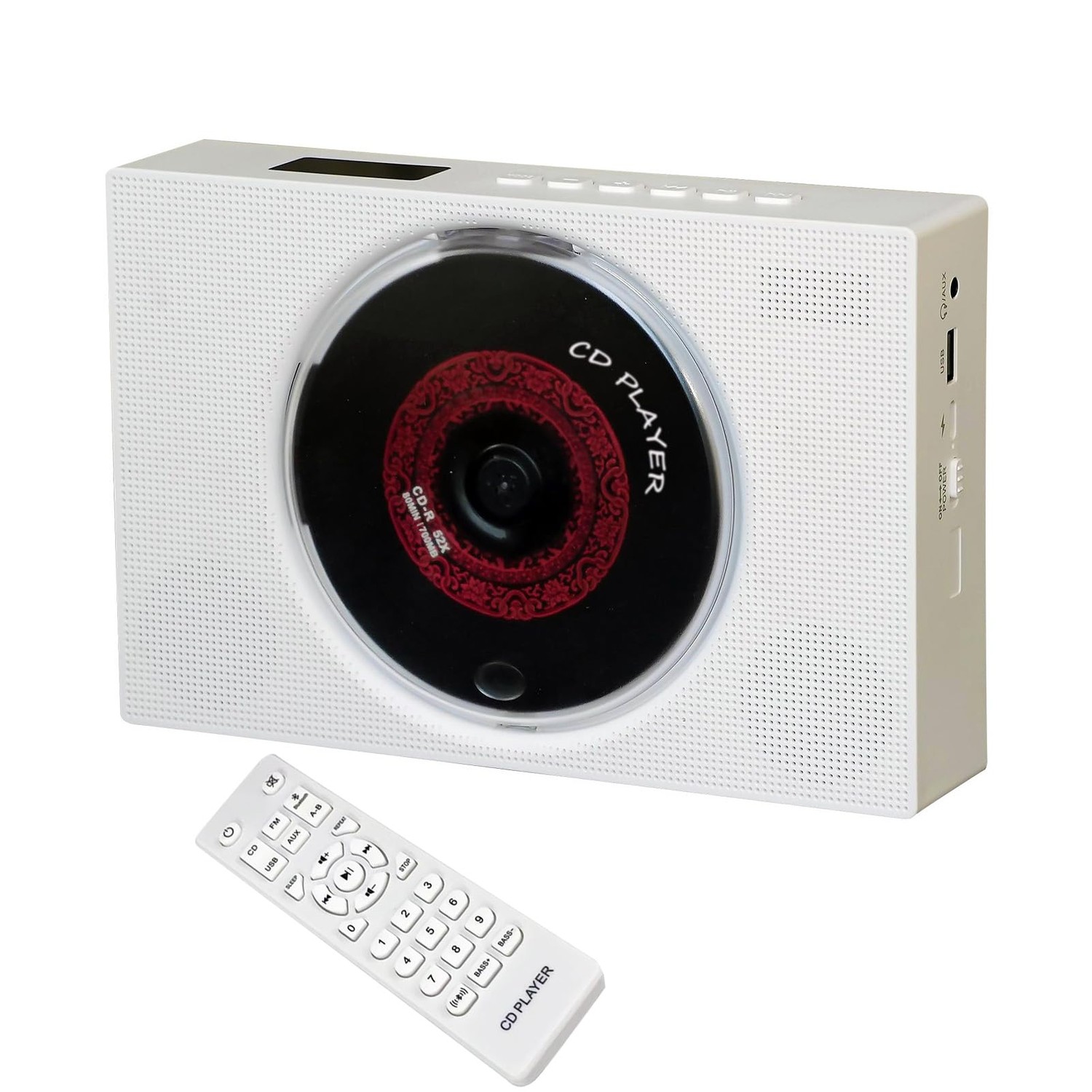 Portable CD Player with Speakers, Desktop CD Players for Home ...