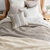 Levtex Home - Reede Muslin Cream Duvet Cover Set -