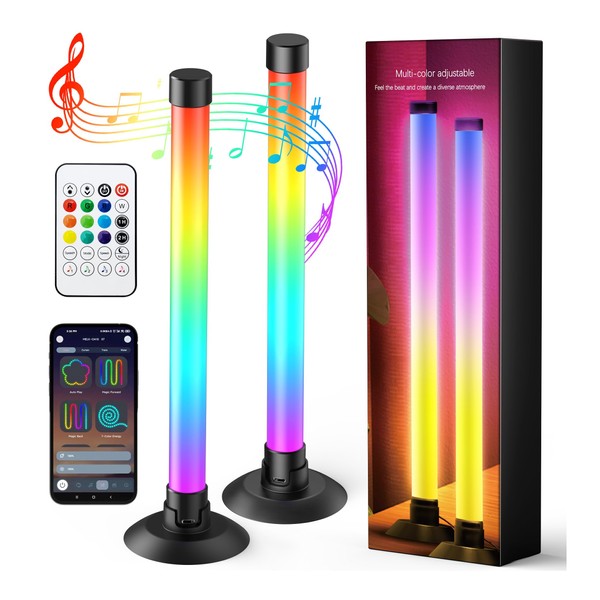 Ledagic Led Light Bar with Music Sync, Color Changing TV