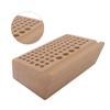 Leather Craft Tool Holder 76 Holes Durable Beech Diverse Sizes