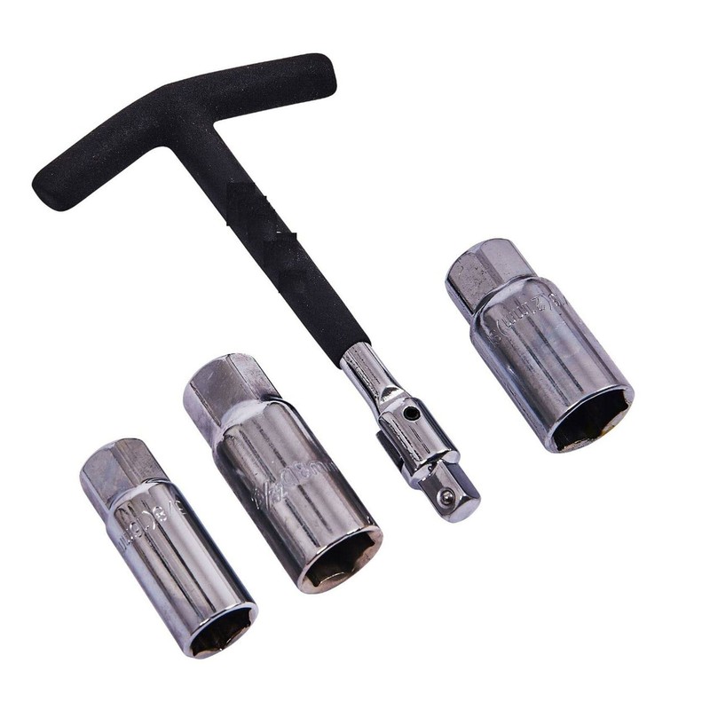 Mr. Gadget's Solutions 4PC T BAR Spark Plug Wrench Set