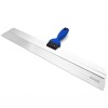 Hogard Pro Taping Knife 24", Stainless Steel Drywall Skimming Blade,