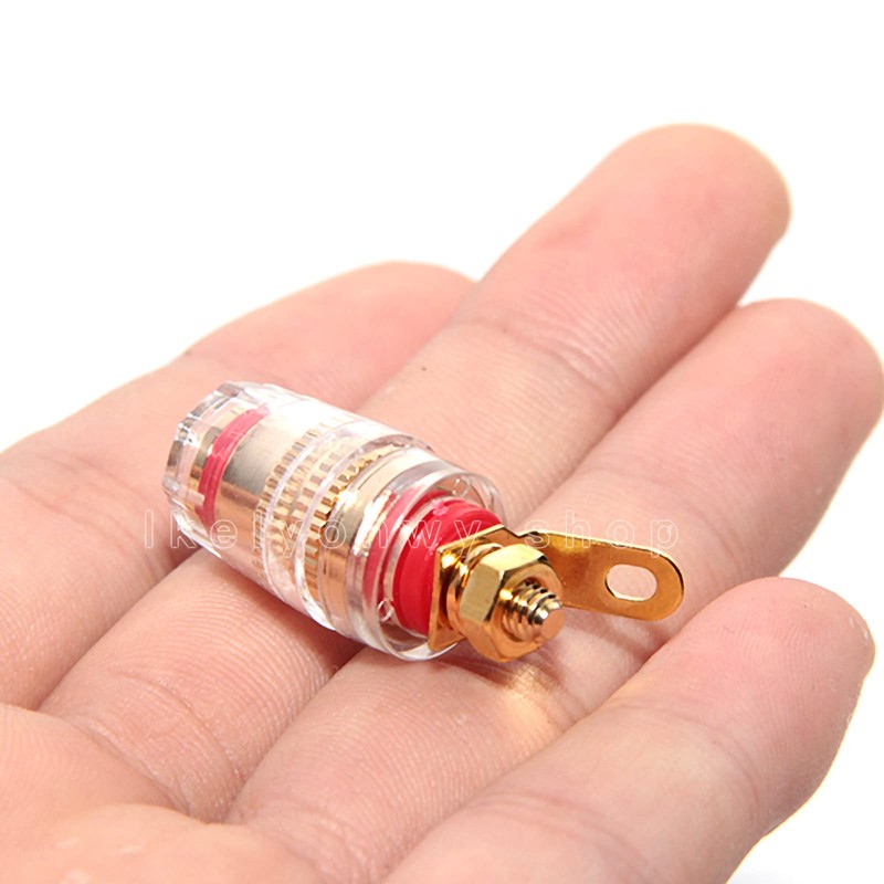 Speaker Binding Post Copper Plug Sockets 4Mm Binding Post Amplifier