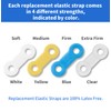 50PCS Replacement Elastic Straps for Anti-snoring Appliance 100% Latex Free