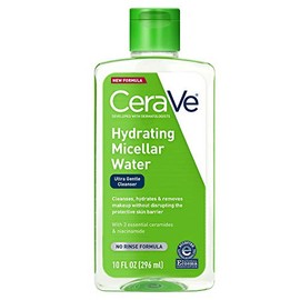 CeraVe Micellar Water | New & Improved Formula | Hydrating Facial Cleanser & Eye Makeup Remover With Hyaluronic Acid | Fragrance Free & Non-Irritating