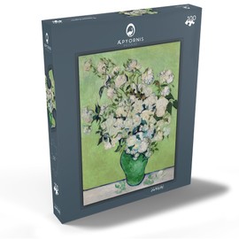 MyPuzzle Roses (1890) by Vincent Van Gogh - Premium 100 Piece Puzzle - MyPuzzle Special Collection by Æpyornis