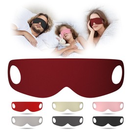 Sleep Mask for Women, Men, Kids – Light Blocking Eye Mask and Eye Covers, Zero Pressure Soft Blackout Sleeping Mask for All Sleep Positions, Travel Essentials for Yoga, Relaxation, 7 Pack