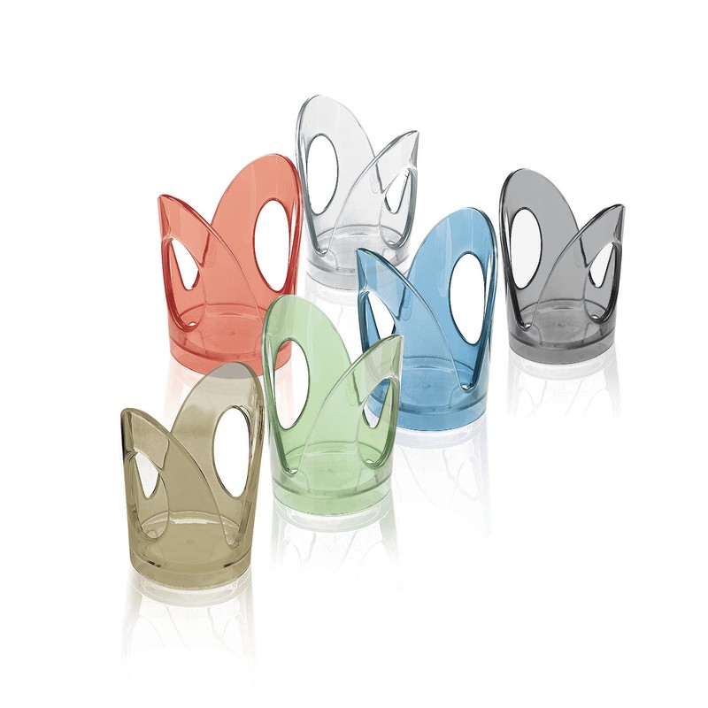 Guzzini - Feeling, Set 6 Glasuntersetzer - 13 x 7