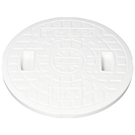 JOTO Rain Trout Round Lid for White Without A Hole 250 Type JM – 250ulw