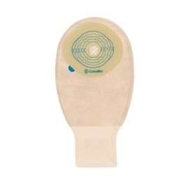 ConvaTec Invisible Closed Drain Pouch, Transparent, Press Cut, 1.0 inches (25 mm), Pack of 10