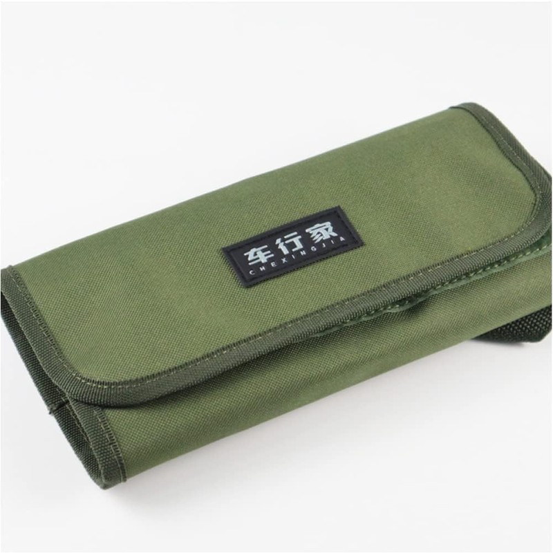 Cutlery Storage Bag,Portable Polyester Roll Up Pouch Bag For Forks,