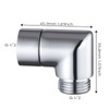 SUCHUANGUANG Adjustable 90 Degree Shower Head Elbow Adapter for Wall