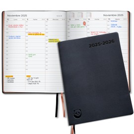 SmartPanda Premium 2025 2026 Diary - Weekly Planner A4 - Spanish