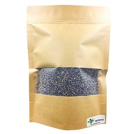 HerbsGreen Premium Dried Lavender Flowers, 100% Natural, Food Grade Herbal Tea (4 oz. Bag)