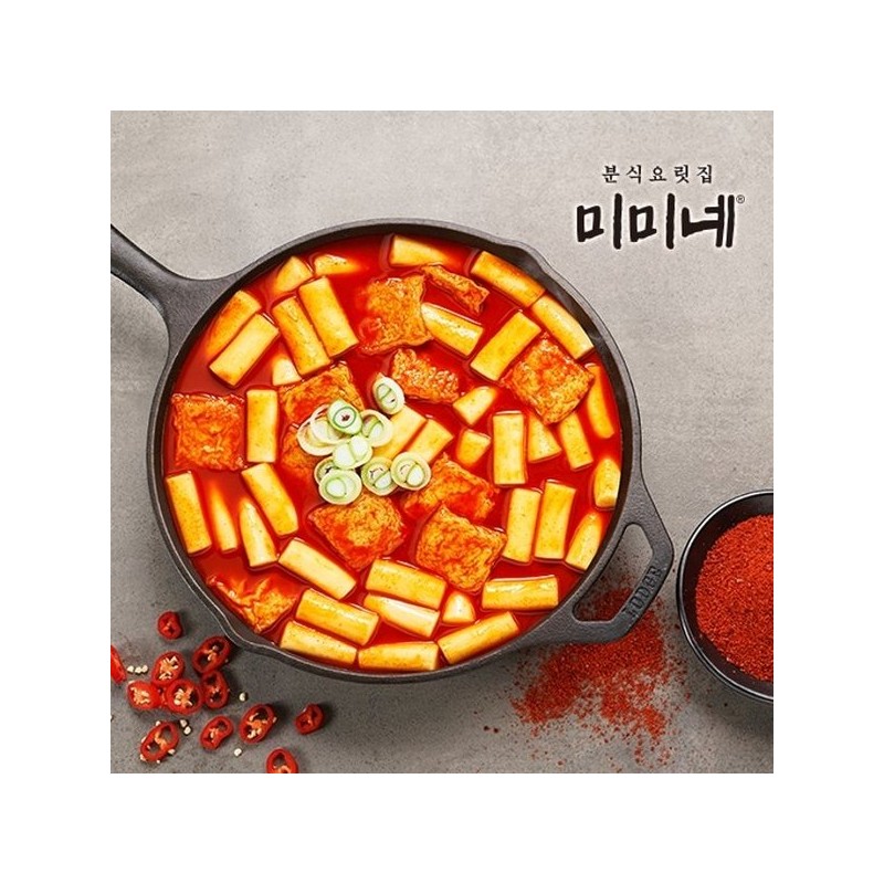 미미네 오리지널 매콤떡볶이 570g x 4봉 Mimi's Original Spicy Tteokbokki