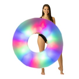 Poolcandy Jumbo LED Illuminated Multi-Color Pool Tube