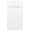 JAM PAPER #7 Coin Tyvek Tear-Proof Open End Envelopes -