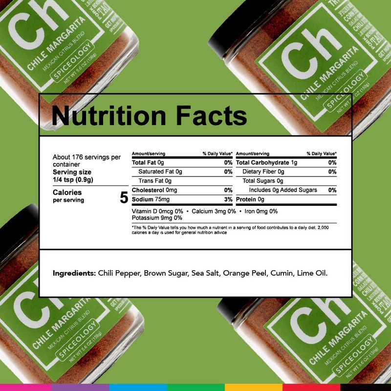 Spiceology - Chile Margarita Mexican Citrus Spice Blend - Chili